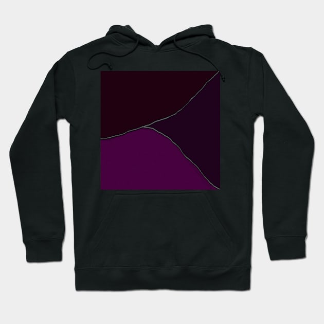 Valley of Purple Mountains Hoodie by Deadfluffy